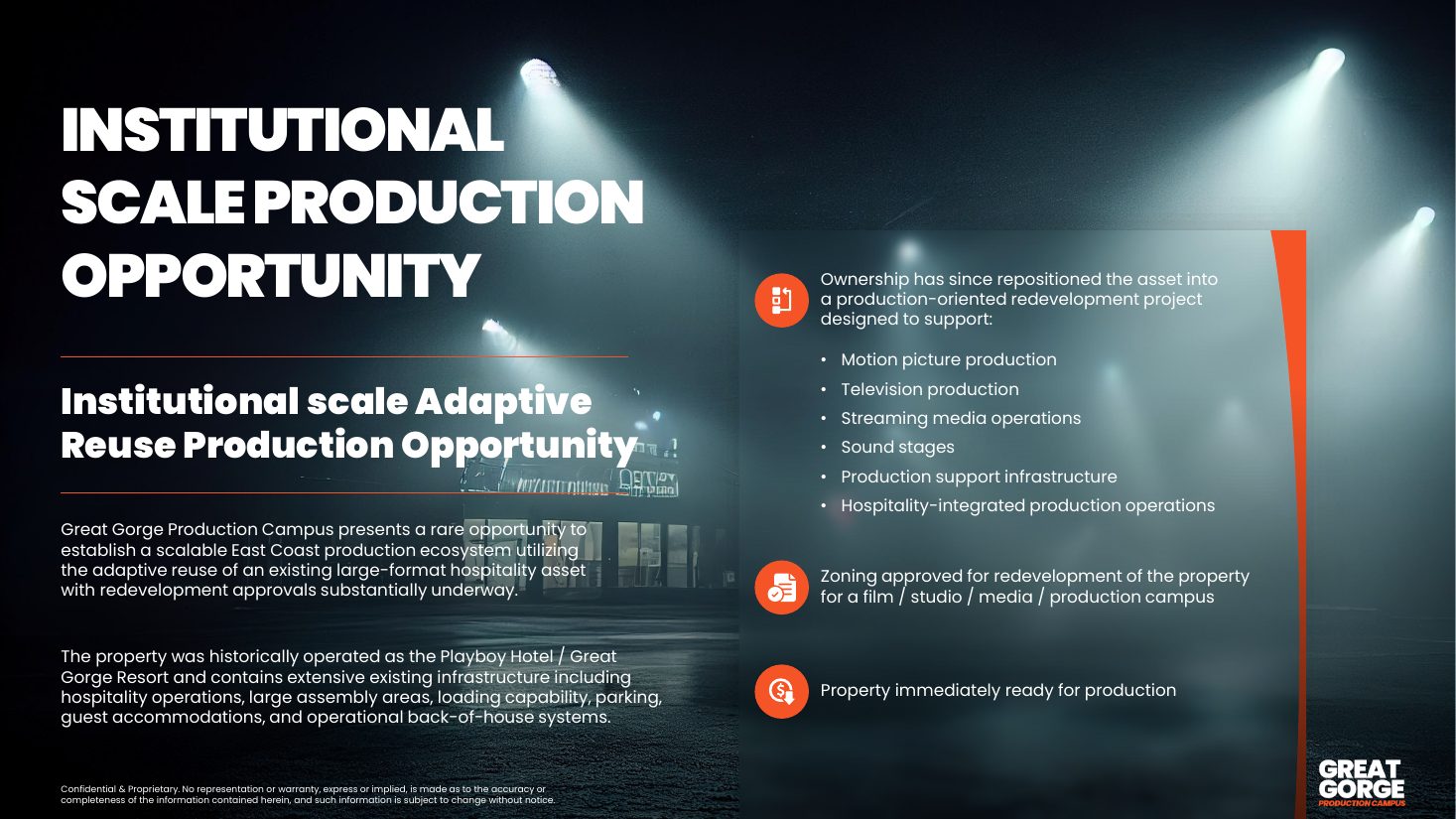 Great Gorge Films Investor Deck - slide 4
