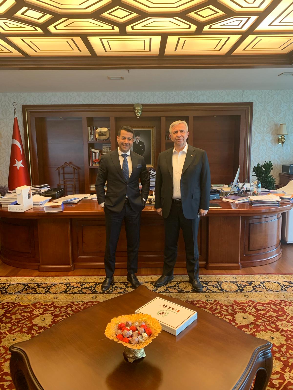 ARAD Holdings with the Mayor of Ankara, Mr. Mansur Yavaş